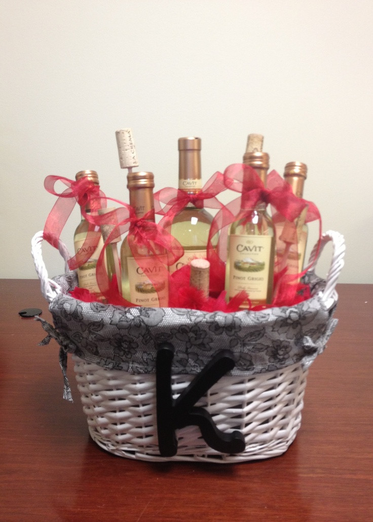 How To Make A Wine Gift Basket Ideas
 30 best ideas about Wine Gift Baskets on Pinterest