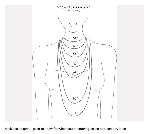 How To Measure Necklace Length
 Necklace Length
