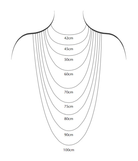 How To Measure Necklace Length
 Necklace Size Guide Find the Perfect Fit