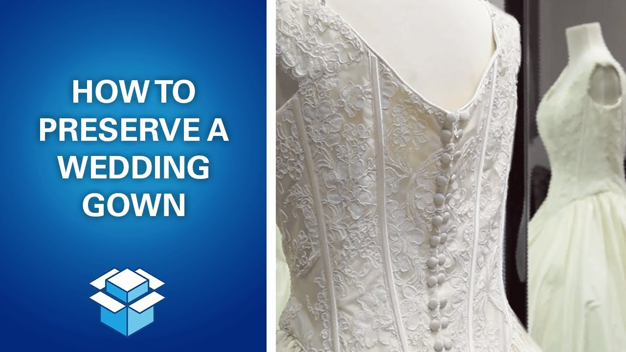 How To Preserve A Wedding Dress
 How to Preserve and Box a Wedding Dress feat Omaha Lace