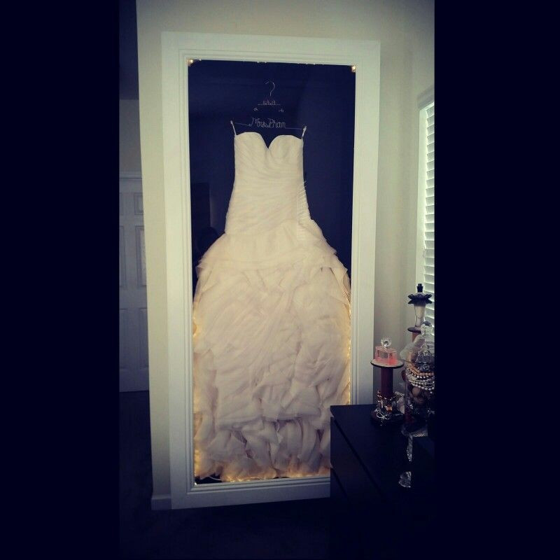 How To Preserve A Wedding Dress
 DIY Wedding Dress preserving shadow box