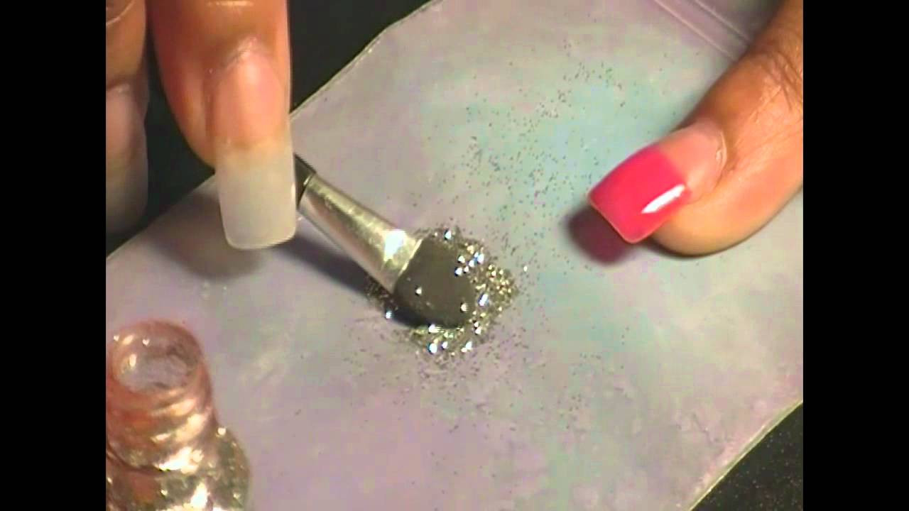 How To Put Glitter On Nails
 DIY How To Apply Glitter to Nails