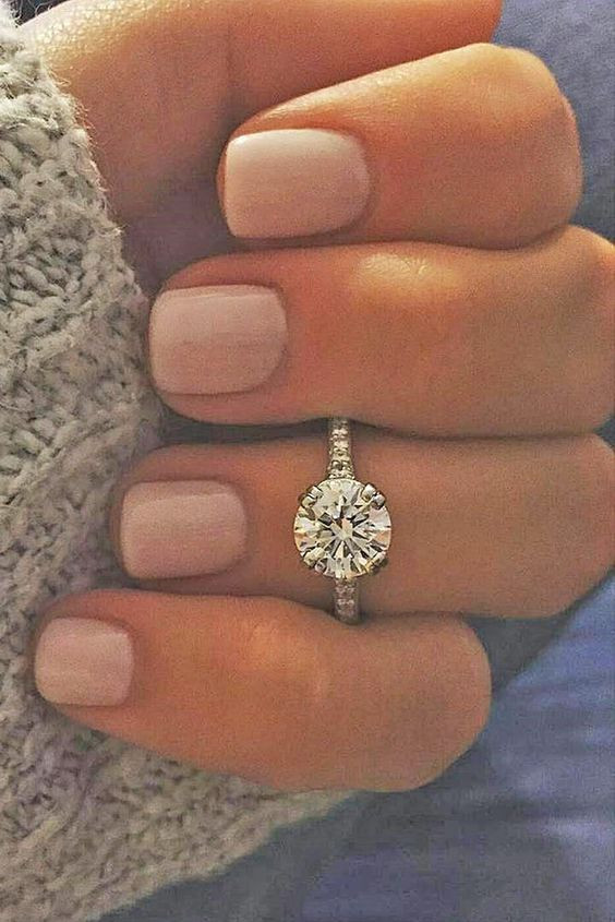 How To Wear Engagement Ring And Wedding Band
 The 13 most popular engagement rings on Pinterest