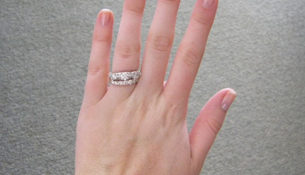 How To Wear Your Wedding Rings
 How to Wear the Wedding and Engagement Rings