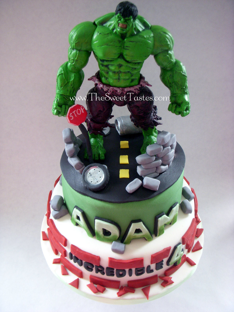 Hulk Birthday Cake
 Incredible Hulk Birthday Cake Wwwthesweettastes