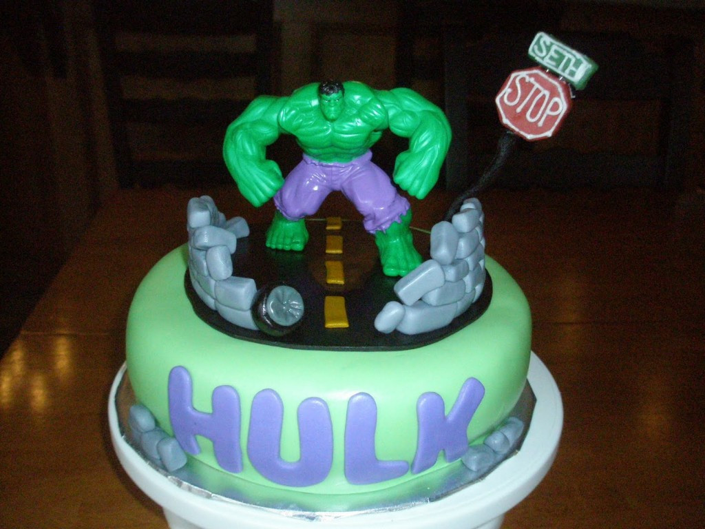 Hulk Birthday Cake
 Hulk Cakes – Decoration Ideas