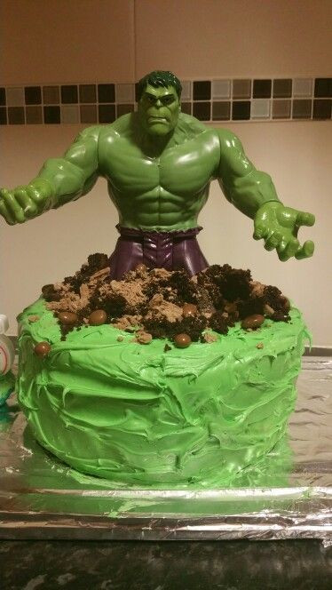 Hulk Birthday Cake
 My version of the Hulk cake