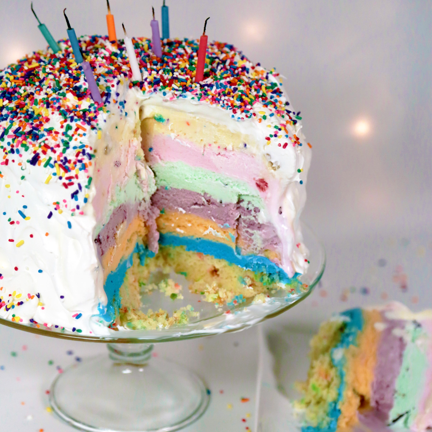 Ice Cream Birthday Cakes
 Birthday Ice Cream Cake Recipe Video