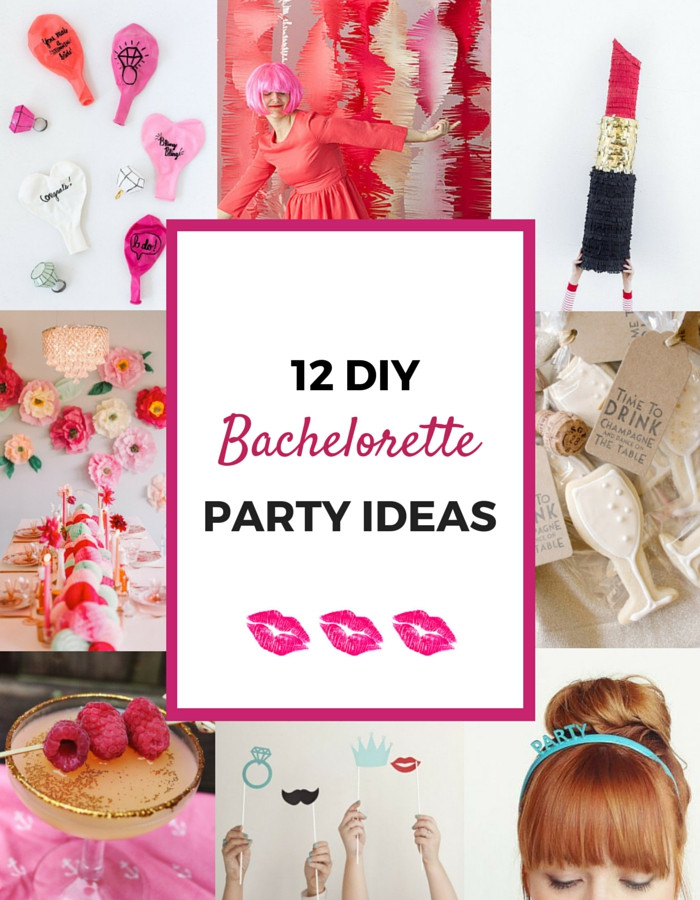 Ideas Bachelorette Party
 diy ideas for a bachelorette party