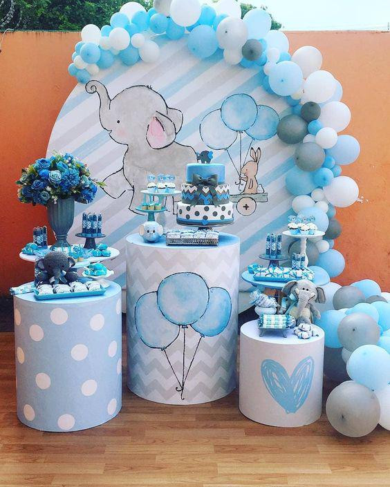 Ideas Decoracion Baby Shower
 Ideas para baby shower con elefantes