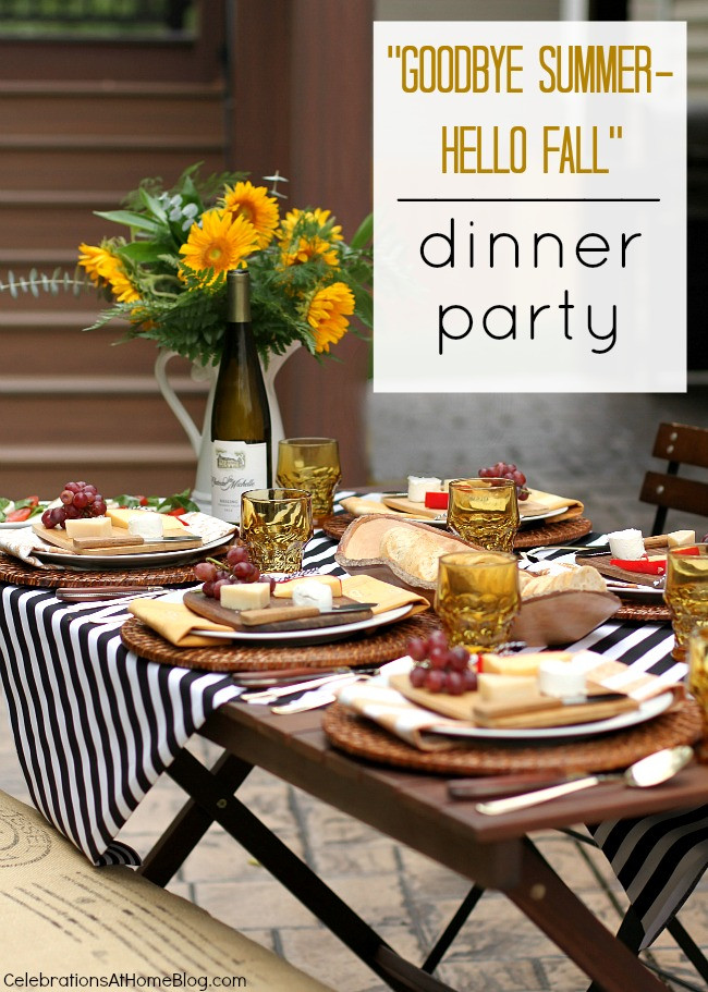 Ideas For A Dinner Party At Home
 Entertaining