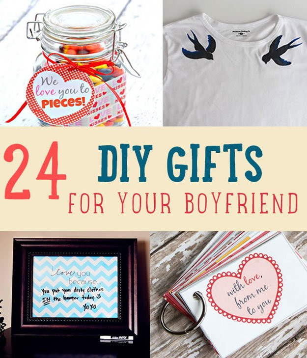 Ideas For A Gift For My Boyfriend
 24 DIY Gifts For Your Boyfriend