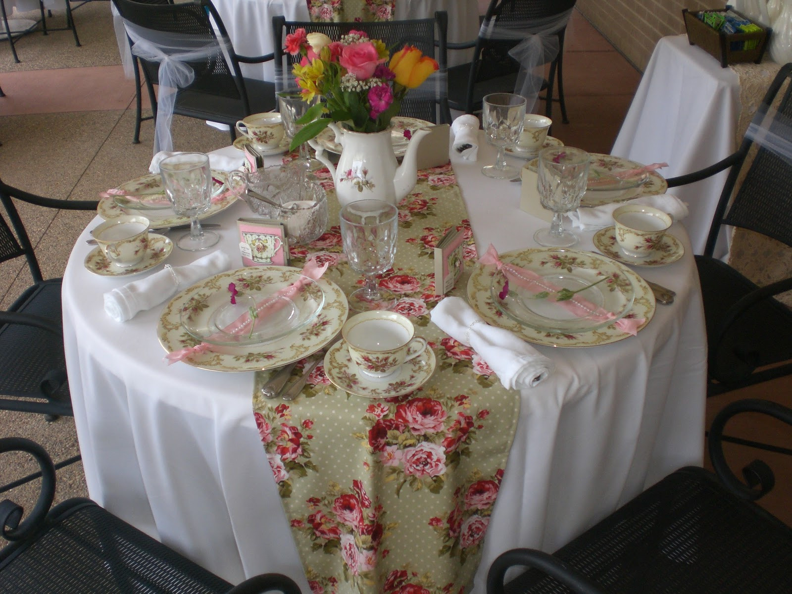 Ideas For A Tea Party Themed Bridal Shower
 OM3 Events Tea Party Bridal Shower