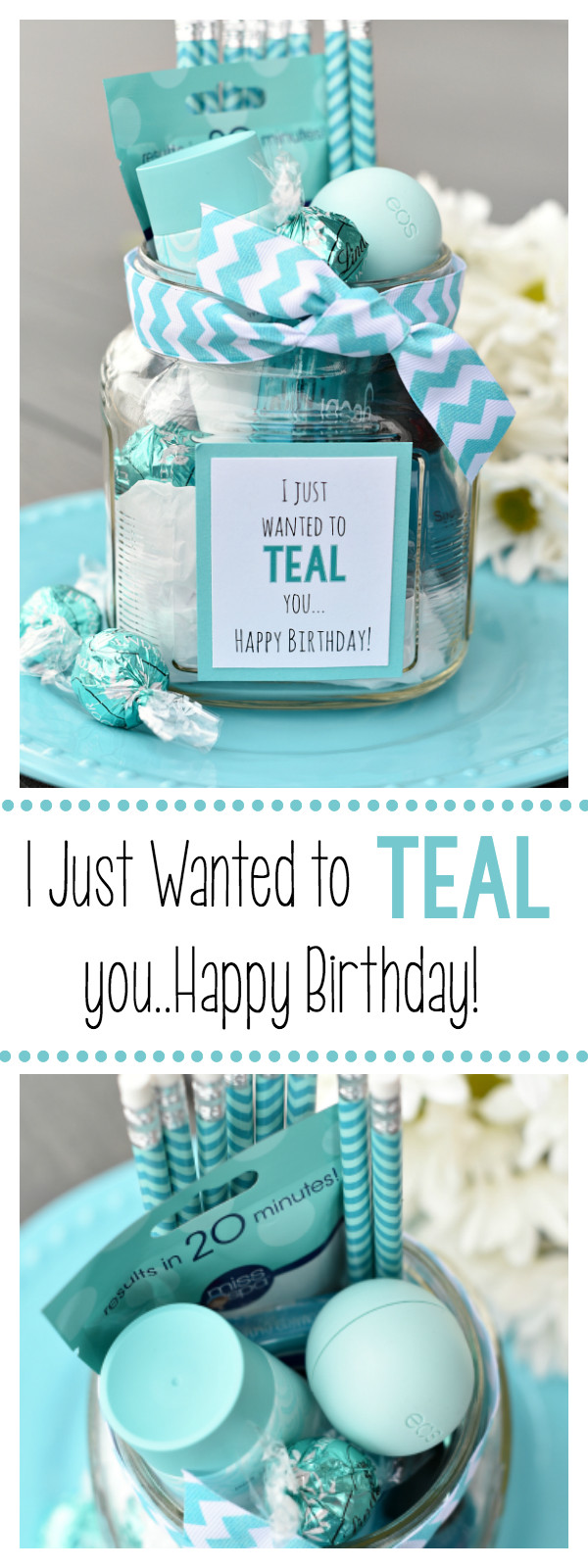 Ideas For Birthday Gifts
 Teal Birthday Gift Idea for Friends – Fun Squared