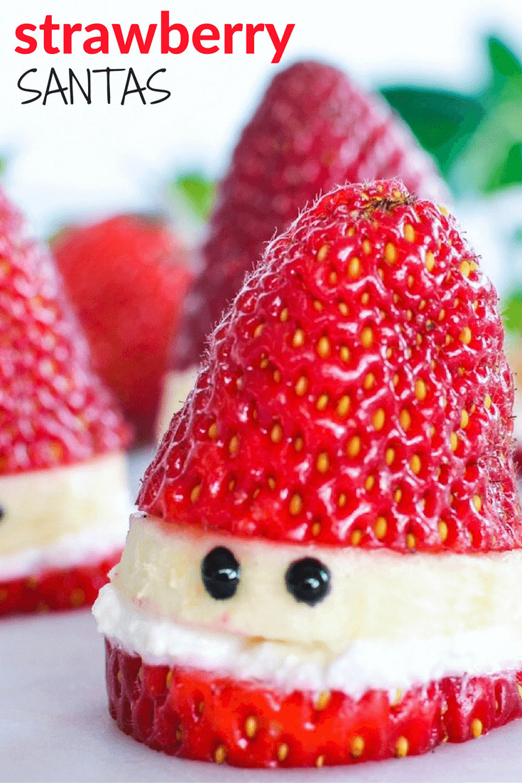 Ideas For Christmas Party Food
 Healthy Strawberry Santas Recipe