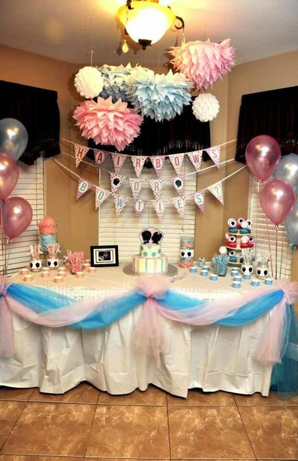 Ideas For Gender Reveal Party
 31 best Gender Reveal Party Ideas images on Pinterest