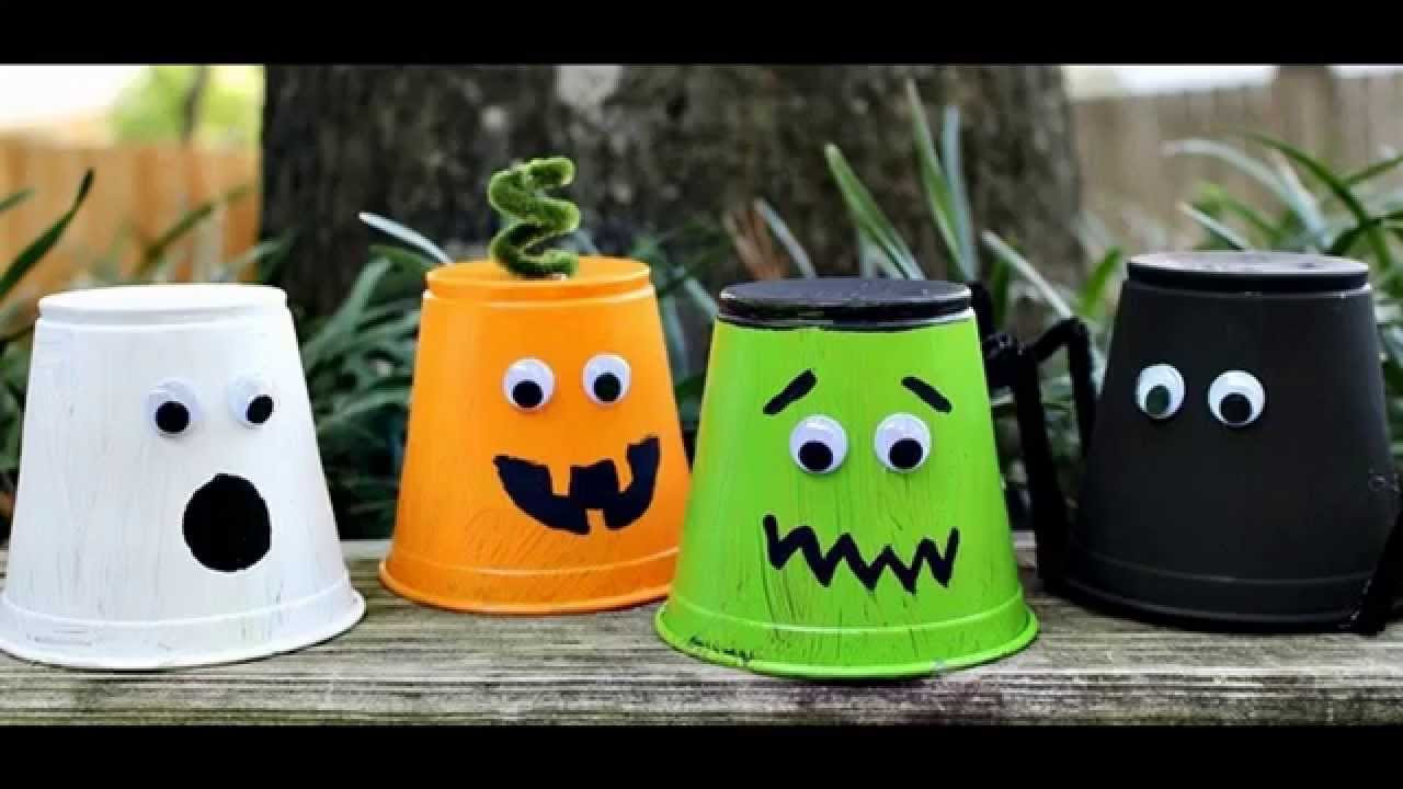 Ideas For Kids
 Easy to make Halloween arts and crafts for kids