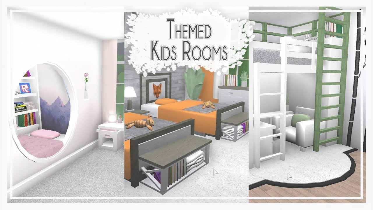 Ideas For Kids Room
 Bloxburg Kids Rooms
