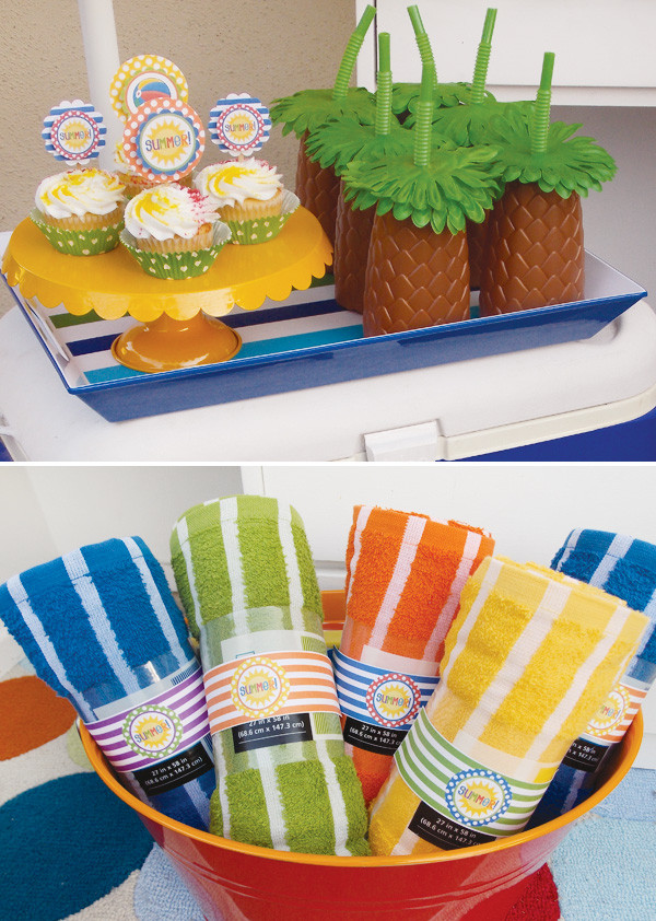 Ideas For Pool Party
 School s Out  Summer Pool Party Ideas Hostess with