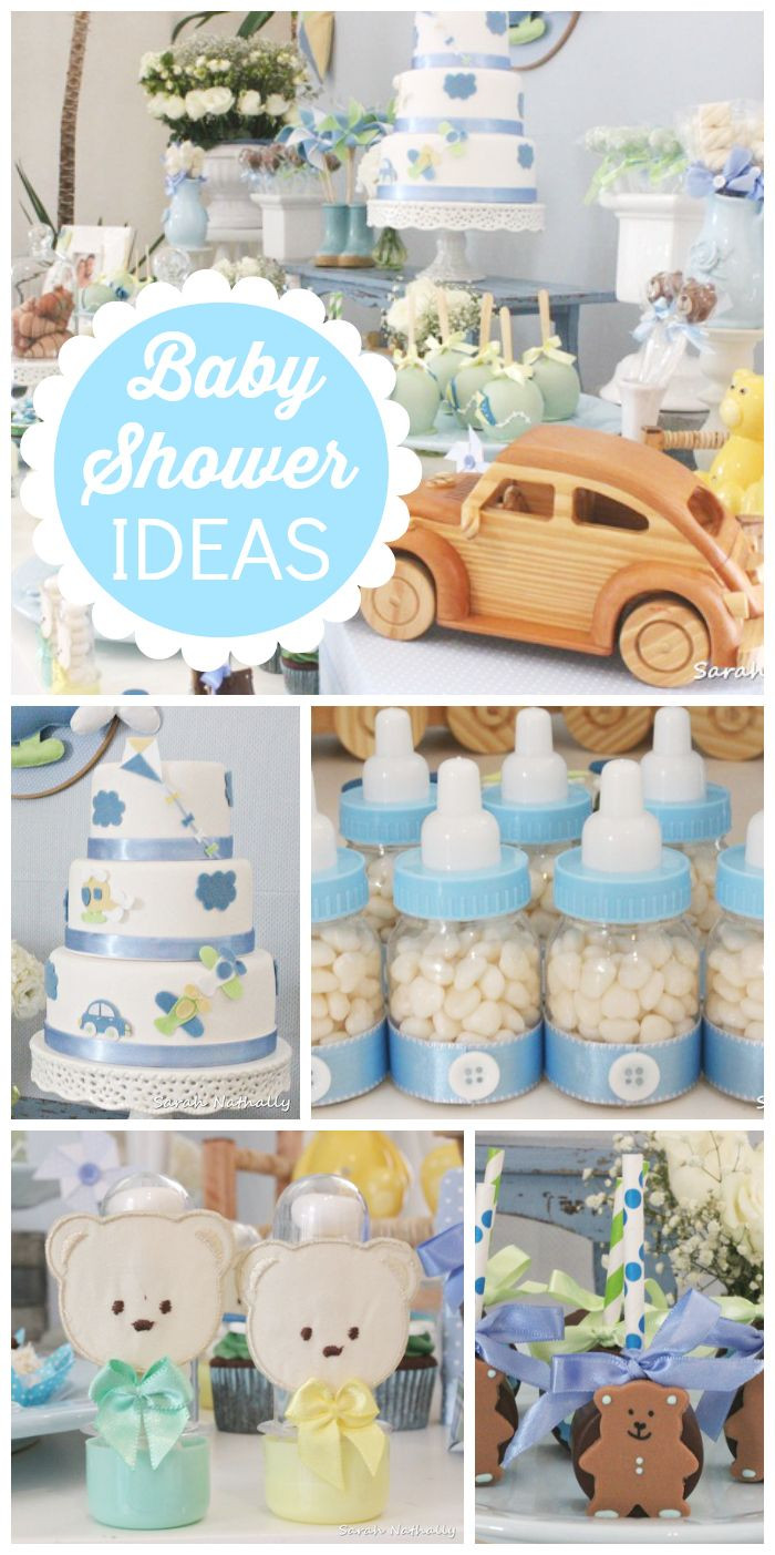 Ideas Para Baby Shower Decoracion
 IDEAS PARA BABY SHOWER NIÑO Una Mami Creativa