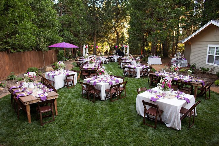 Ideas To Decorate Backyard For Engagement Party
 beautiful backyard weddings