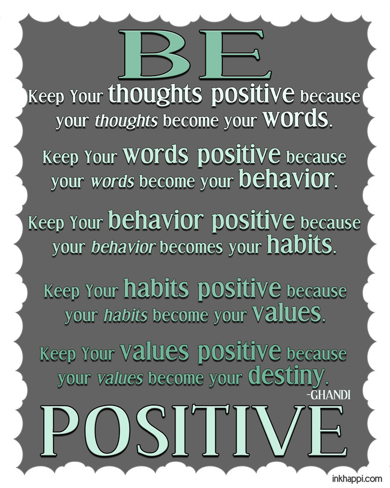 Images Of Positive Quotes
 Quotes Positive Thinking Printable QuotesGram
