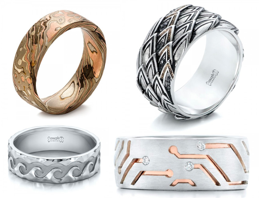 Images Of Wedding Rings
 10 unbelievable custom designed men s wedding rings