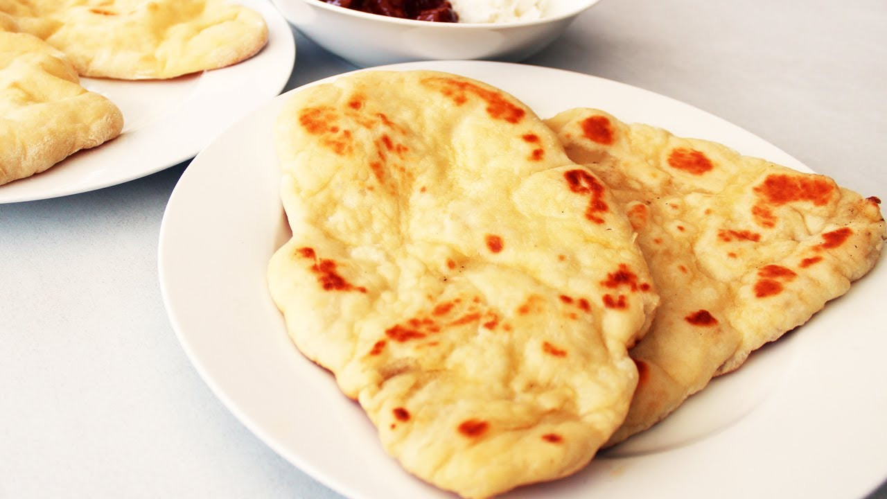 Indian Bread Recipes
 How To Make Naan Bread Indian Video Recipe