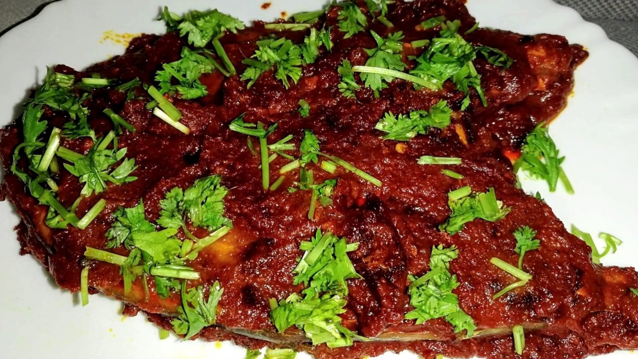 Indian Seafood Recipes
 Authentic King Fish Ghee Roast Anjal Ghee Roast