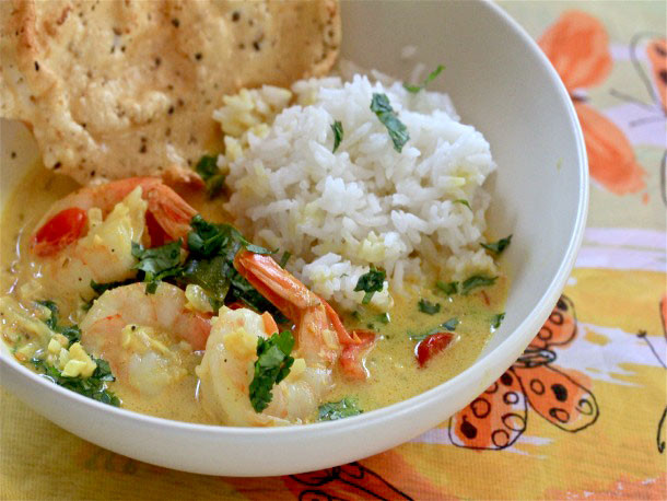 Indian Seafood Recipes
 Fiery Indian Shrimp Curry Recipe