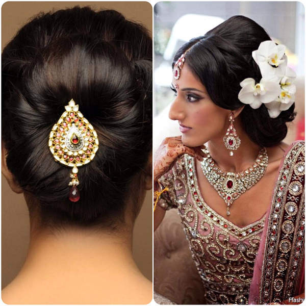 Indian Wedding Hairstyle For Long Hair
 5 Simple but Truly Stunning Hairstyle for Indian Wedding