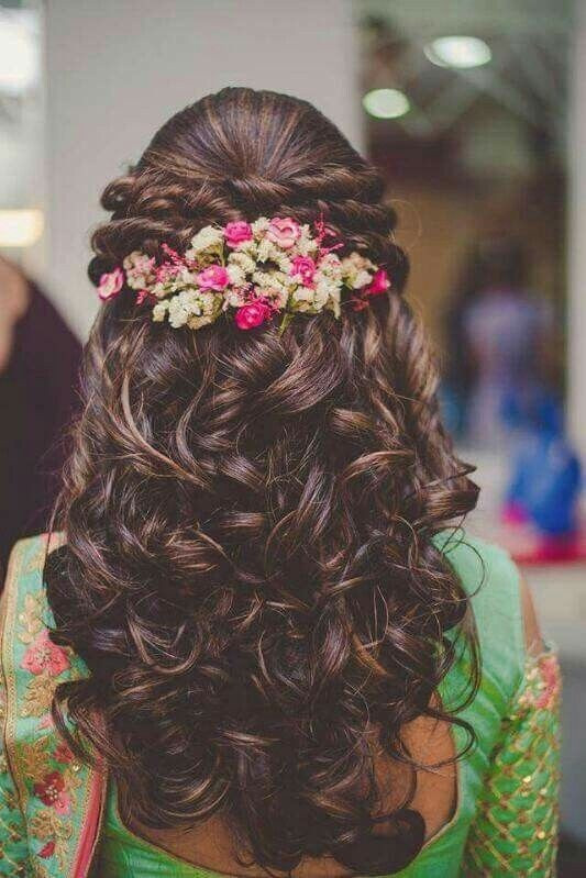 Indian Wedding Hairstyle For Long Hair
 10 Bridal Hairstyles For Curly Hair That Are Perfect For