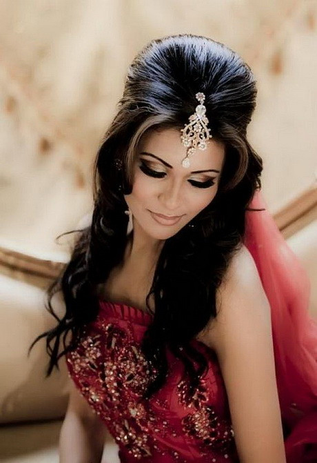 Indian Wedding Hairstyle For Long Hair
 Indian wedding hairstyles for long hair