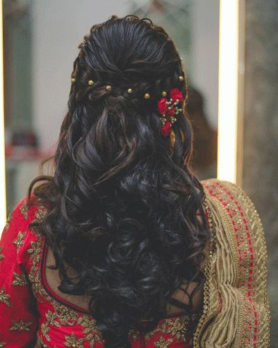 Indian Wedding Hairstyle For Long Hair
 Beautiful Indian Bridal Hairstyles for Long Hair