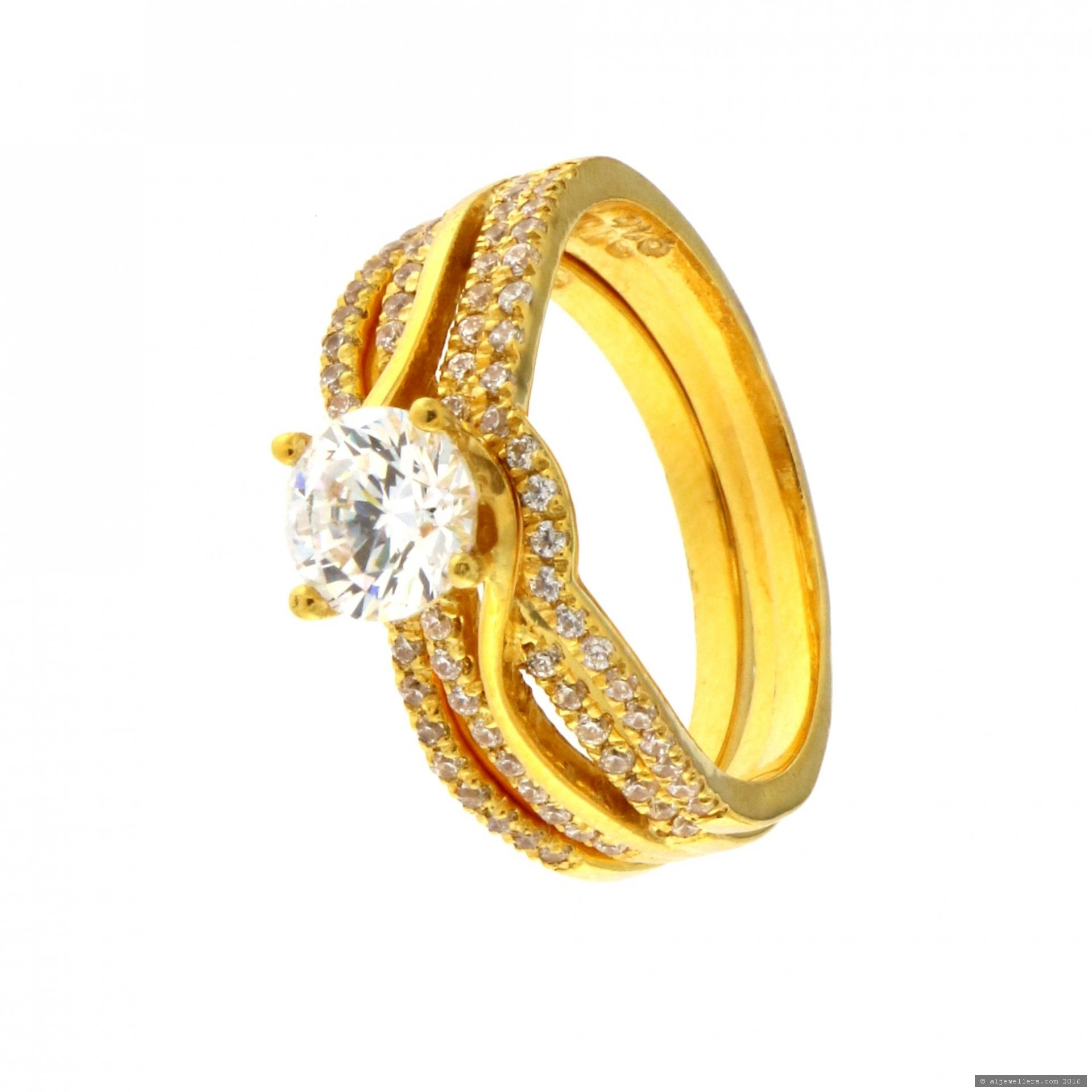 Indian Wedding Rings
 22ct Indian Gold Wedding Ring Set £577 84