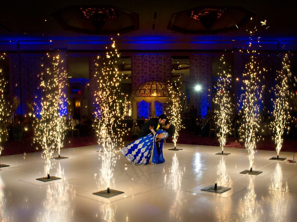Indoor Wedding Sparklers
 indoor fireworks for the first dance dallas texas indian