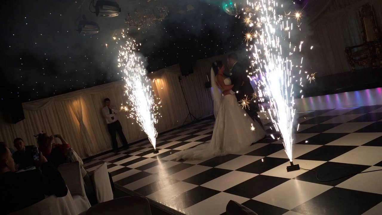 Indoor Wedding Sparklers
 Wedding indoor fireworks