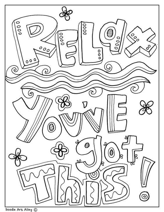 Inspirational Coloring Pages For Kids
 Free and printable quote coloring pages perfect for the