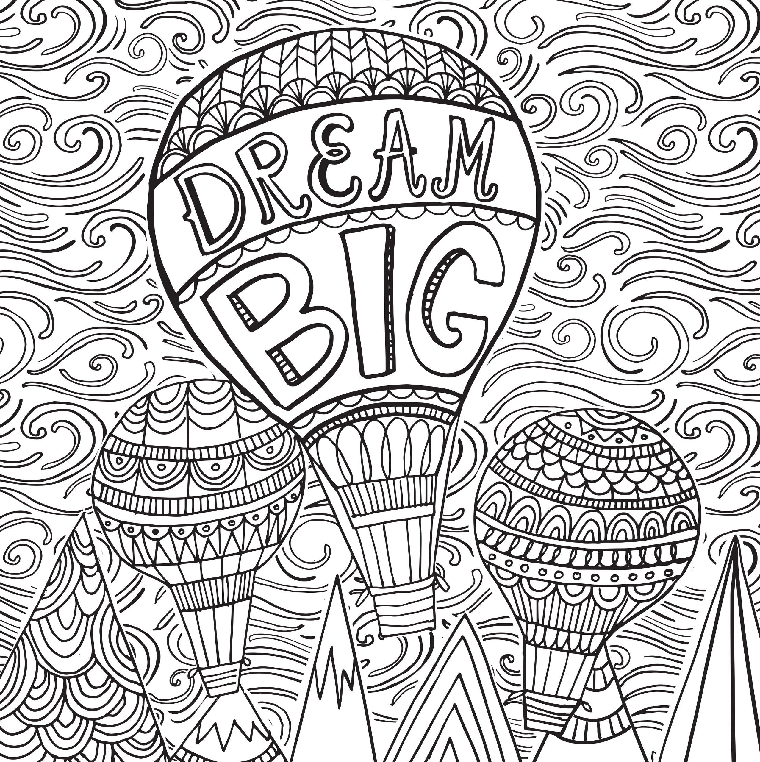 Inspirational Coloring Pages For Kids
 Joyful Inspiration Adult Coloring Book 31 stress
