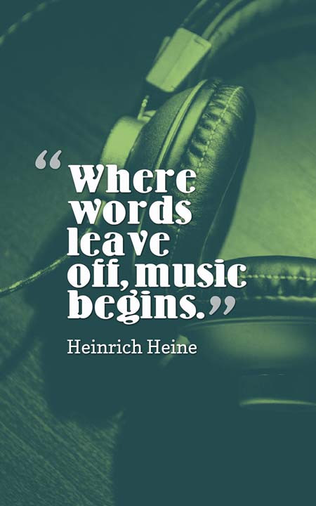 Inspirational Music Quotes
 The 101 Most Inspiring Quotes about Music