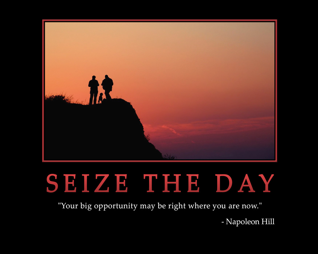 Inspirational Quotes For The Day
 Seize The Day Motivational Quotes QuotesGram
