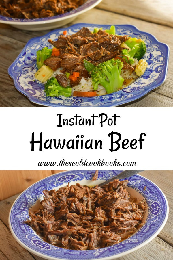 Instant Pot Recipes Hawaii
 Instant Pot Hawaiian Beef Recipe served with steamed