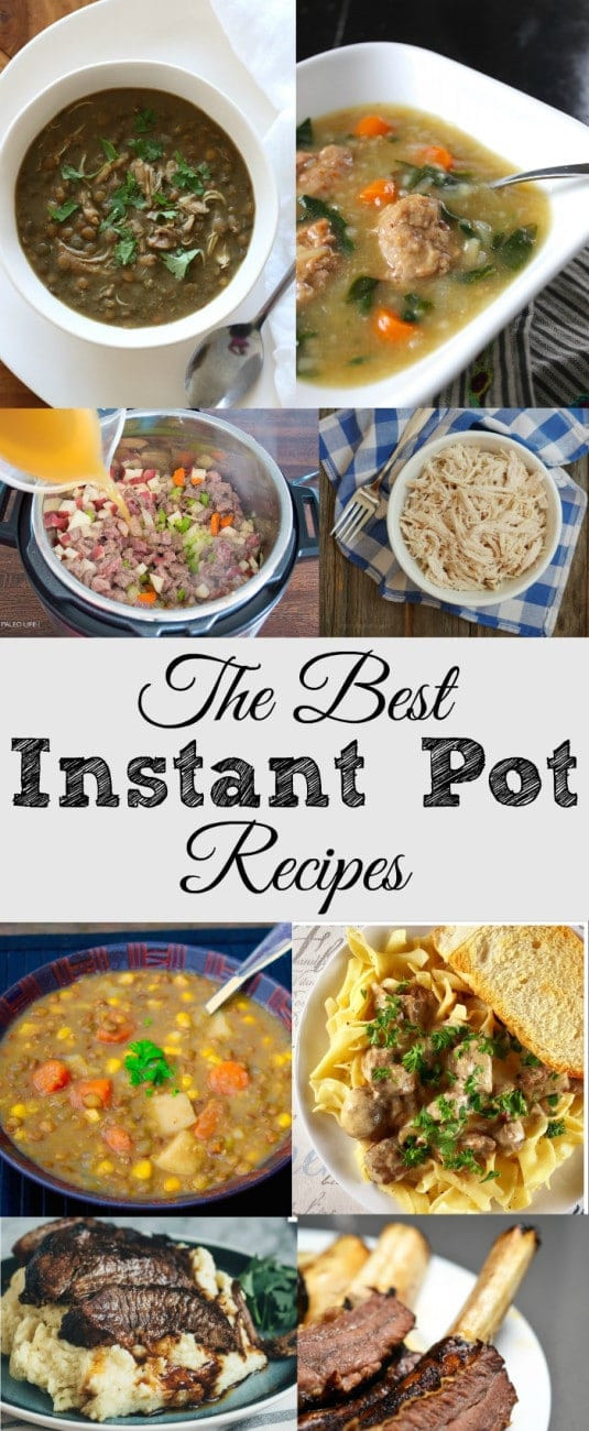 Instant Pot Recipes One Pot
 The best instant pot recipes · The Typical Mom