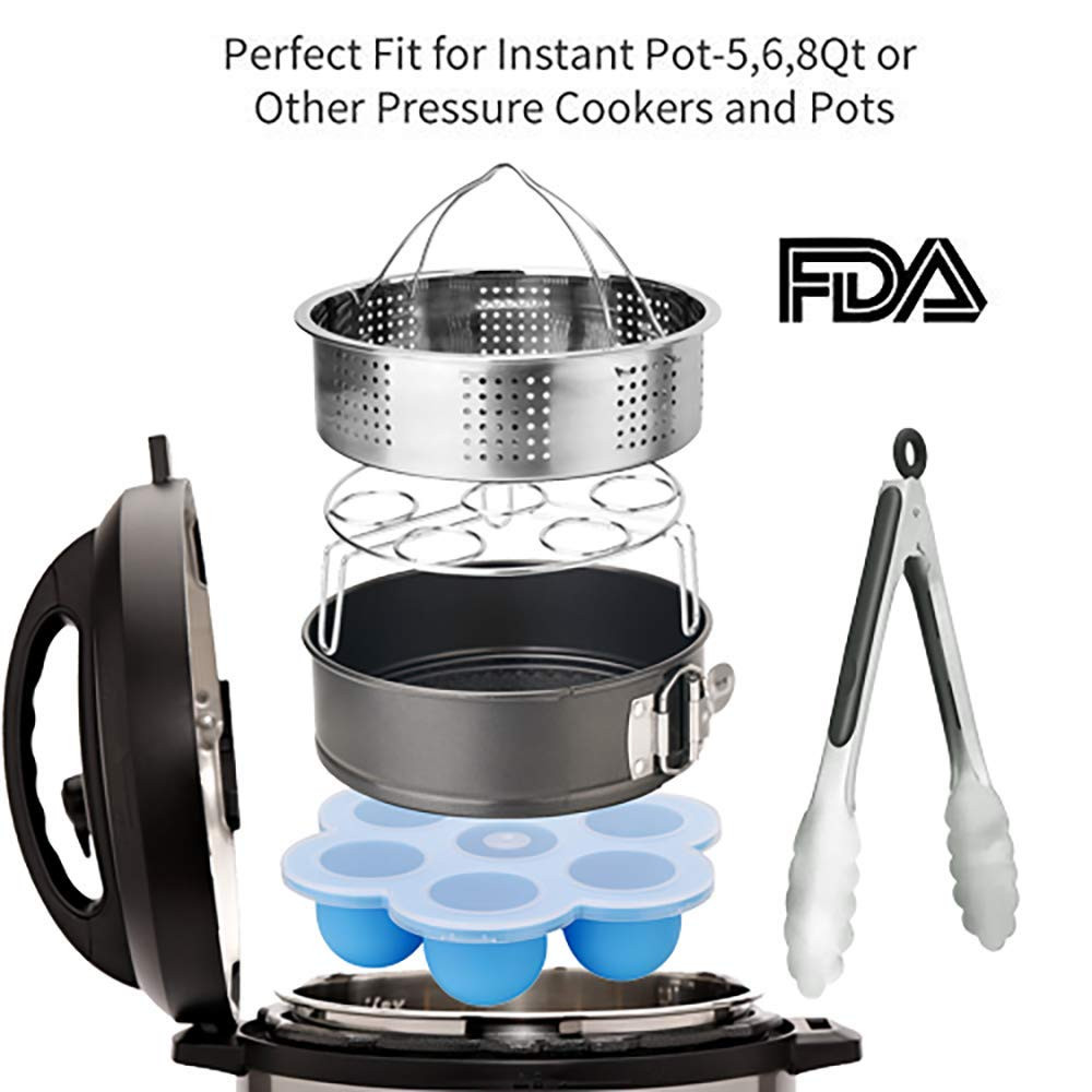 Instant Pot Springform Pan Recipes
 Esjay Accessories Set for Instant Pot Fits 5 6 8Qt Instant