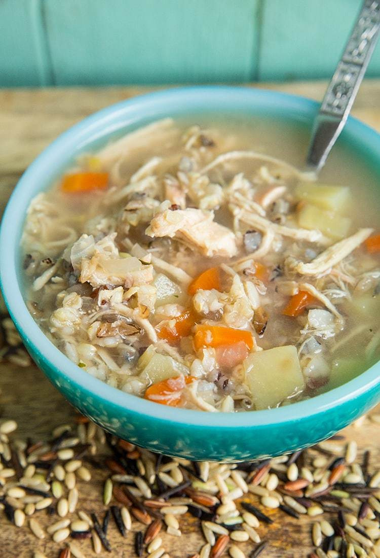 Instant Pot Wild Rice Soup
 The Kitchen Magpie — Instant Pot Slow Cooker Chicken