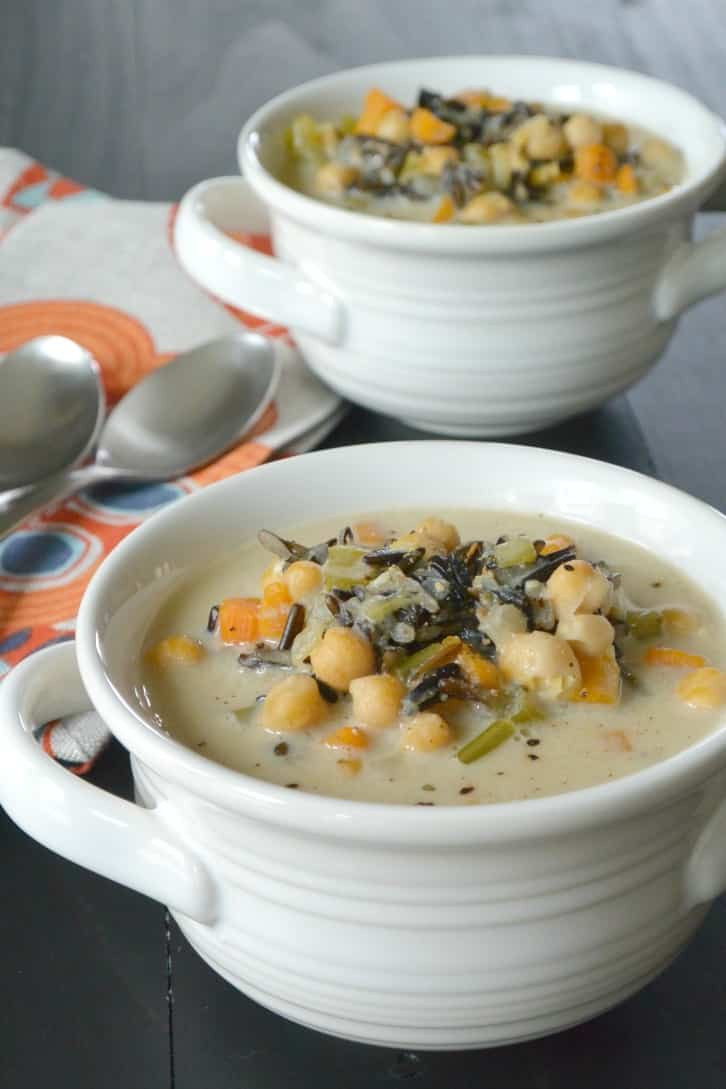 Instant Pot Wild Rice Soup
 Vegan Wild Rice Soup in the Instant Pot Veggies Save The Day