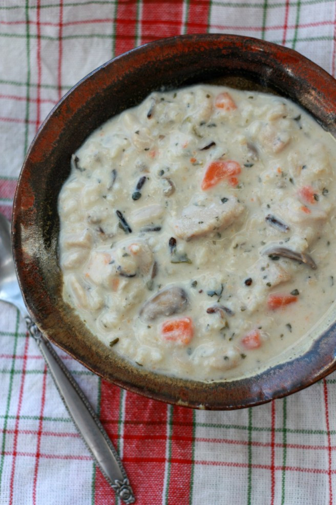 Instant Pot Wild Rice Soup
 INSTANT POT CREAMY CHICKEN AND WILD RICE SOUP