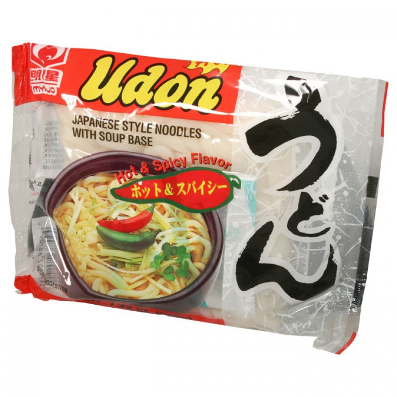 Instant Udon Noodles
 Myojo Hot & Spicy Udon Noodle Soup 7 22 Oz