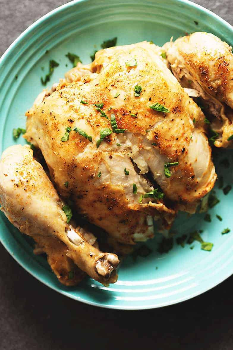 Instapot Whole Chicken
 Instant Pot Whole Chicken with Flavorful pound Butter