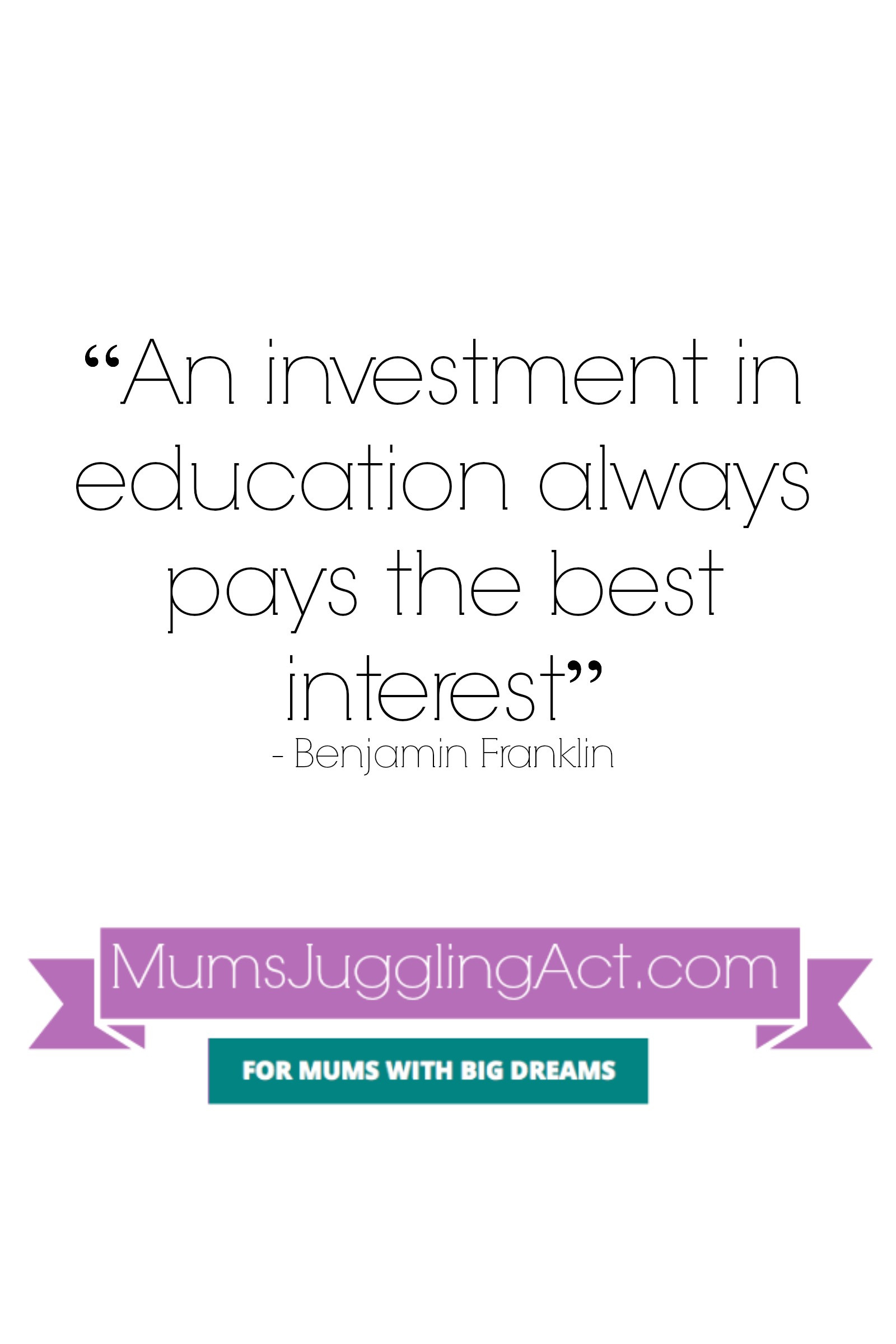 Investing In Education Quotes
 Quotes About Investing In Education QuotesGram